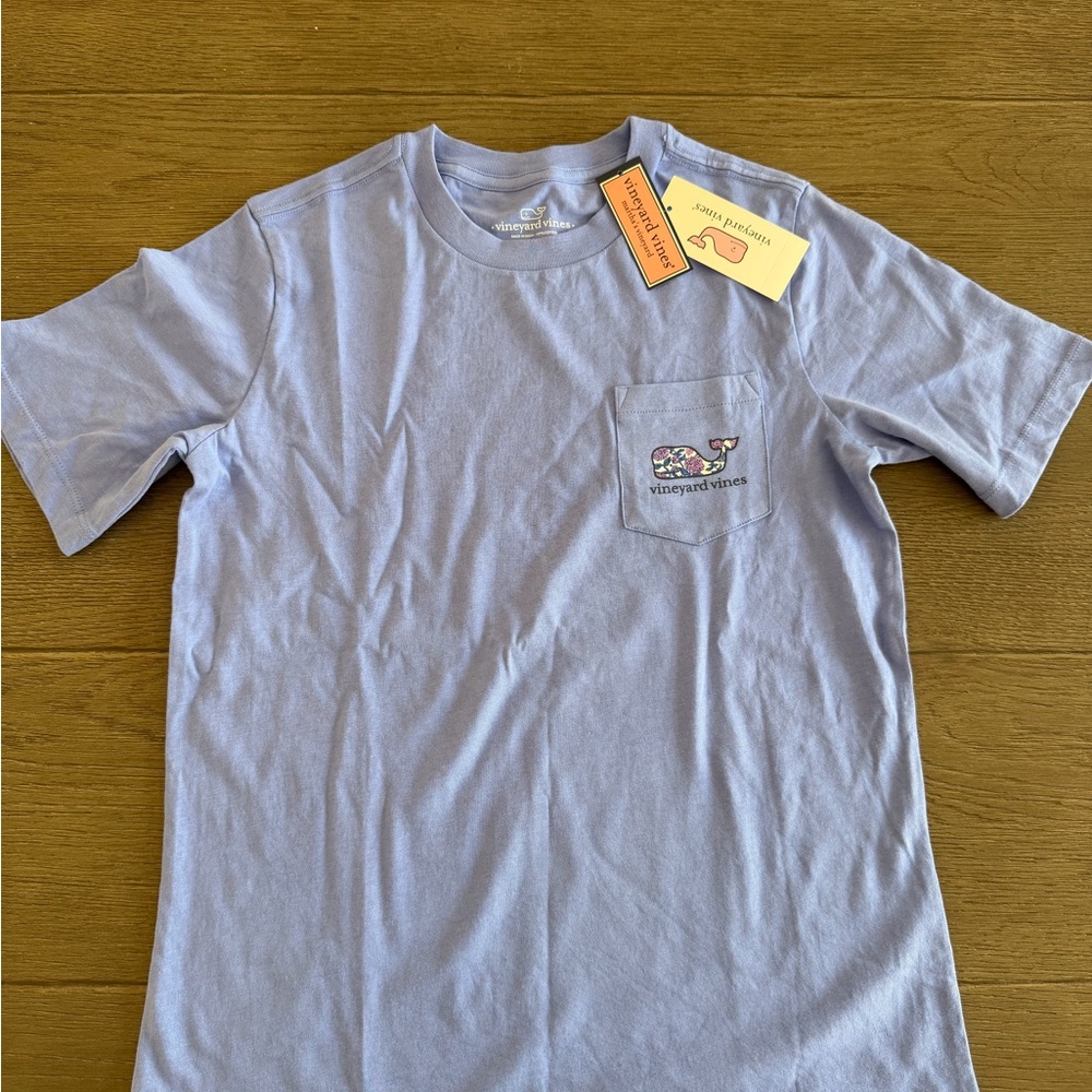 Vineyard Vines Girls Violet Hydrangea T-Shirt